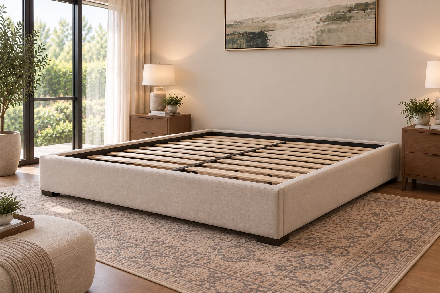Upholstered Bed Frame cleaning in New York
